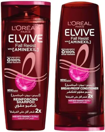[A28388] Loreal Fall Resist Aminexil Hair Set 360ml