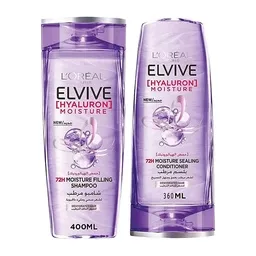 [A28389] Loreal Hyaluron Moisture Hair Set 72h 360ml