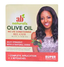 [A28431] Ab Naturals No Lye Conditioning Relaxer Super Chaveux Frises 