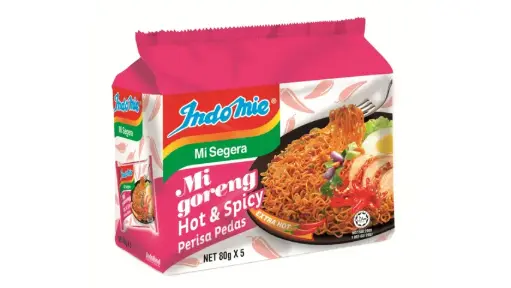 [A28516] Indomie Mi Goreng Hot & Spicy 5PCS