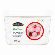 [A28534] Dairyland Real Fruit Strawberry Ice Cream 500ml