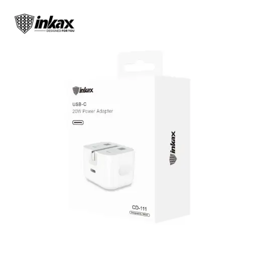 [A28636] Inkax CD-111 USB-C 20W Power Adapter