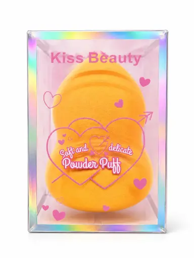 [A28707]  Kiss Beauty Soft and Delicate Powder Puff