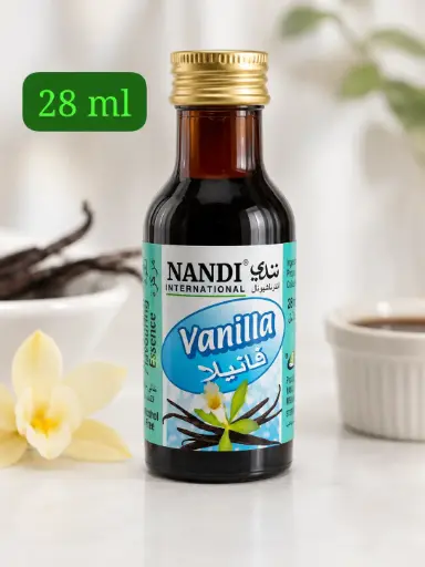 [A28722] Nandi Vanilla flavoring essence 28ml