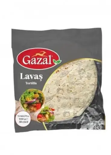 [A29693] Gazal lavas tortilla 12pcs 1080g 30cm