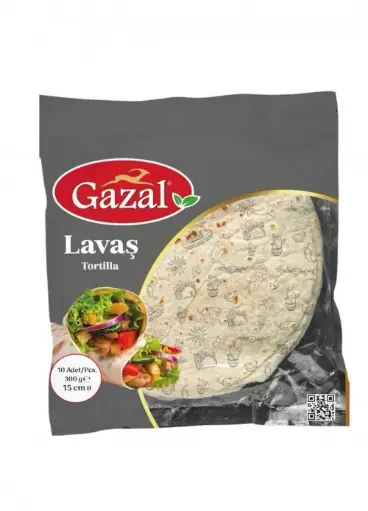[A29696] Gazal lavas tortilla 10pcs 300g 15cm